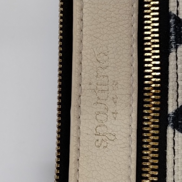 Spartina 449 Navy and Ivory Cream Printed Mini Bag - Picture 7 of 16